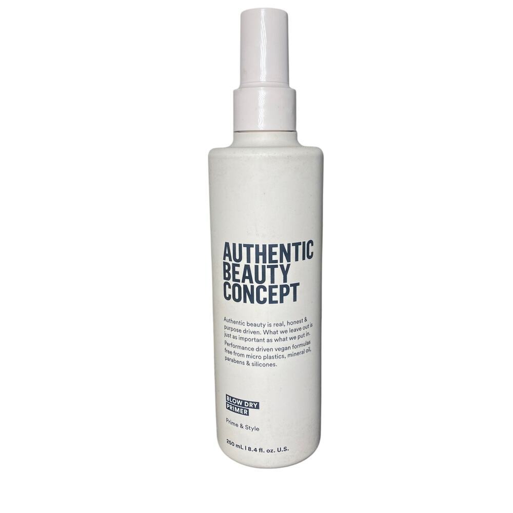 Authentic Beauty Concept Blow Dry Primer Discontinued Rare Hair Heat Protectant